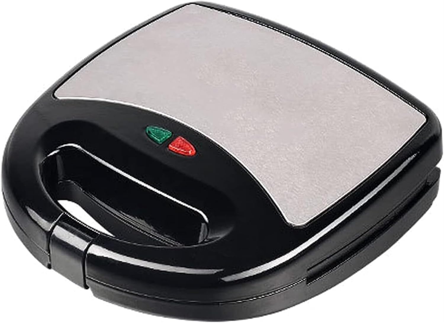 Sandwich Maker, 750W Sandwich Grill and Waffle Maker Set with 4 Interchangeable Plates and Non-Stick Coating, Cool-touch Integrated Handles, for Sandwiches, Steaks, Croissants