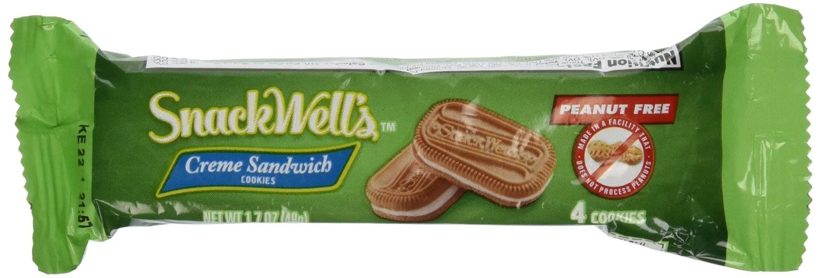 SnackWells Cookies, Sandwich, Creme - 12 pack, 1.7 oz packs