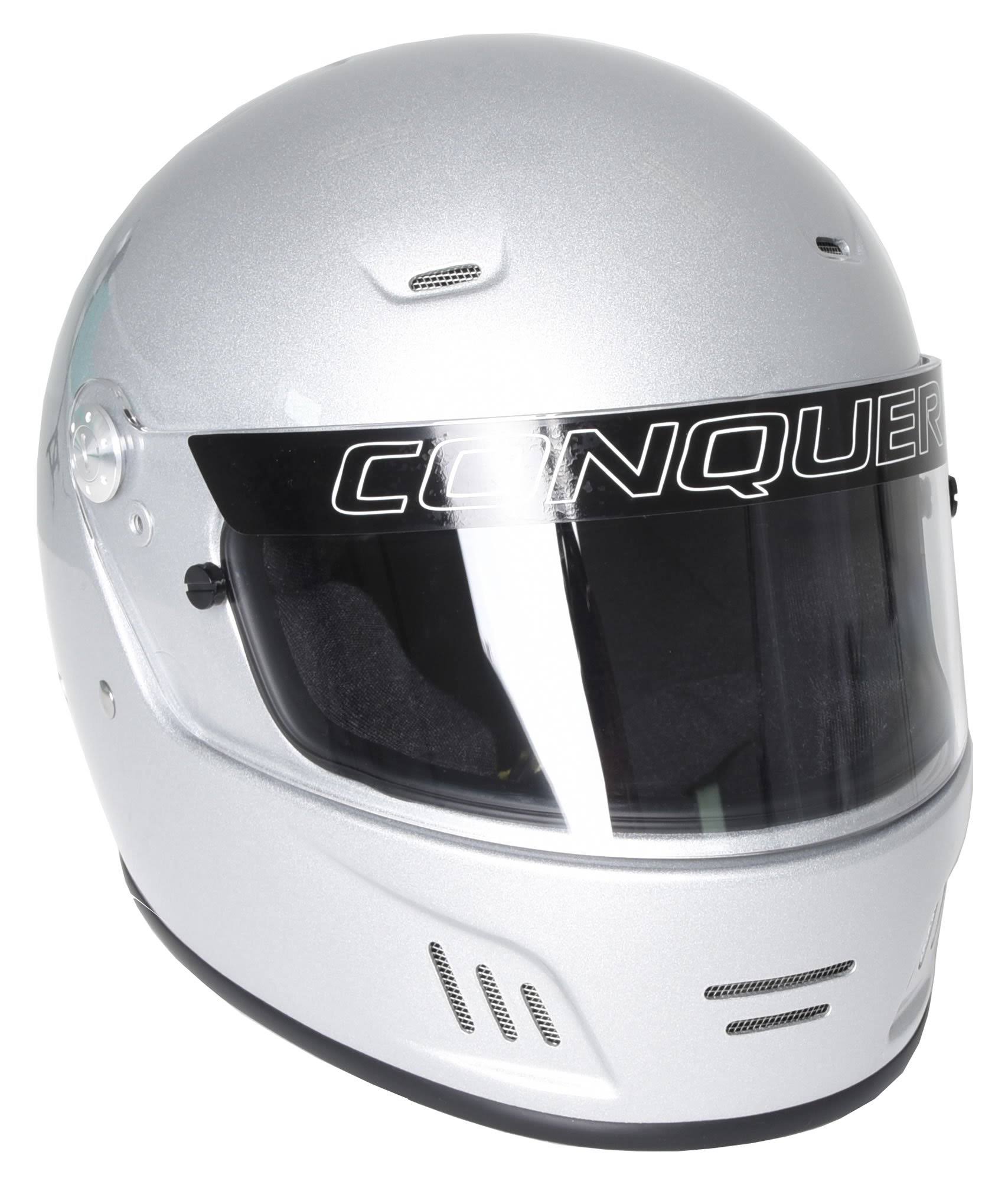 Conquer Snell SA2015 Approved Full Face Auto Racing Helmet