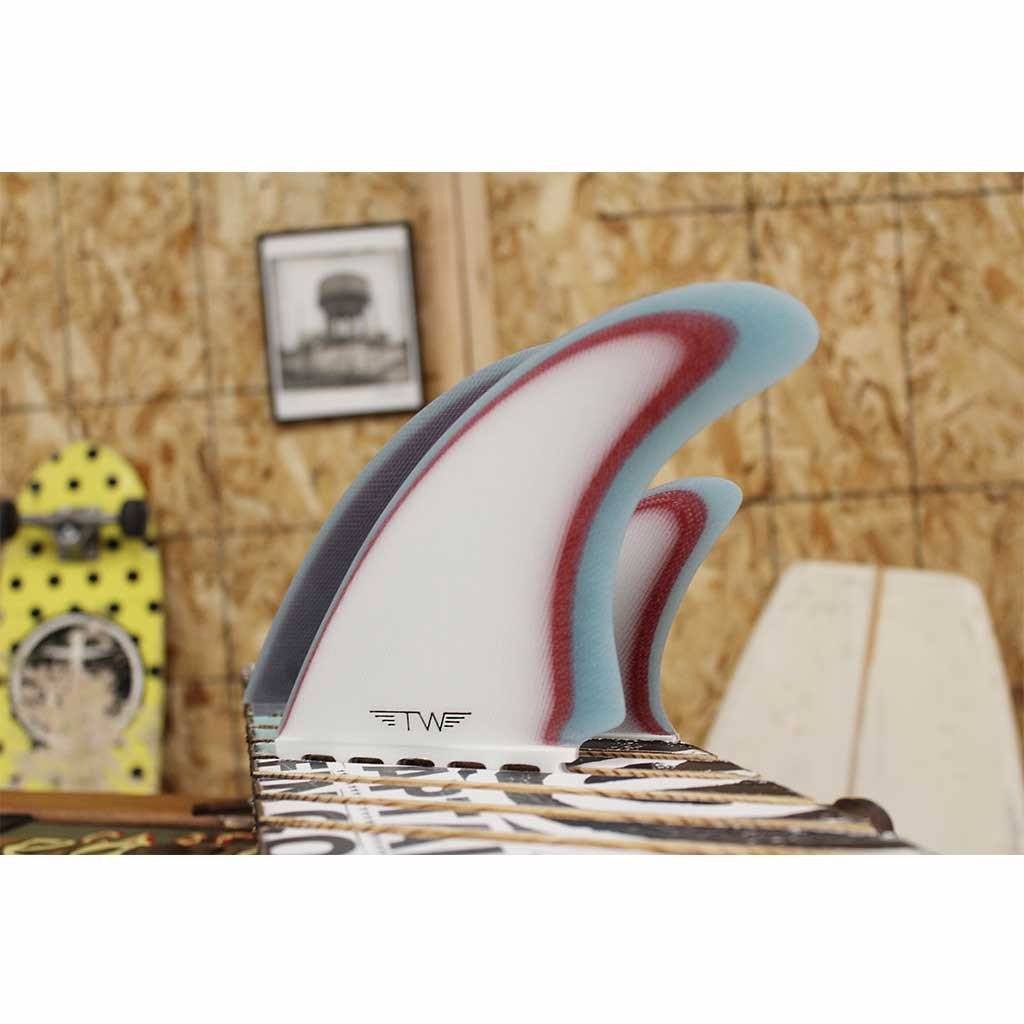 Captain Fin Tyler Warren Twin Especial Single Tab Fin Set