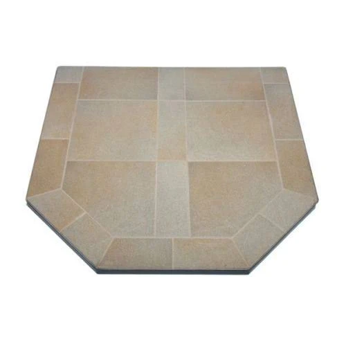 NY Hearth Sand Stone 48x22 x 48x22 Tile Hearth Pad- Standard