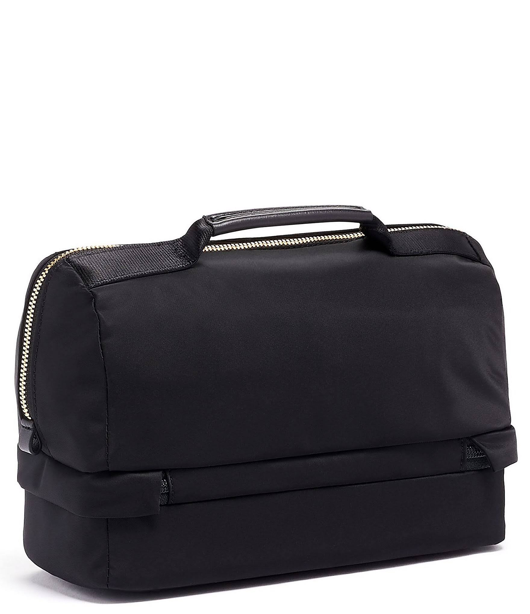 Tumi Voyageur Black Selma Cosmetic Case