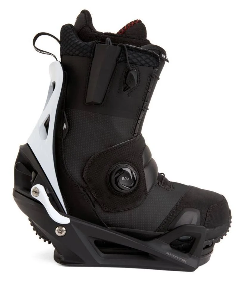 Burton Men&s Step on x Snowboard Binding, Black, S
