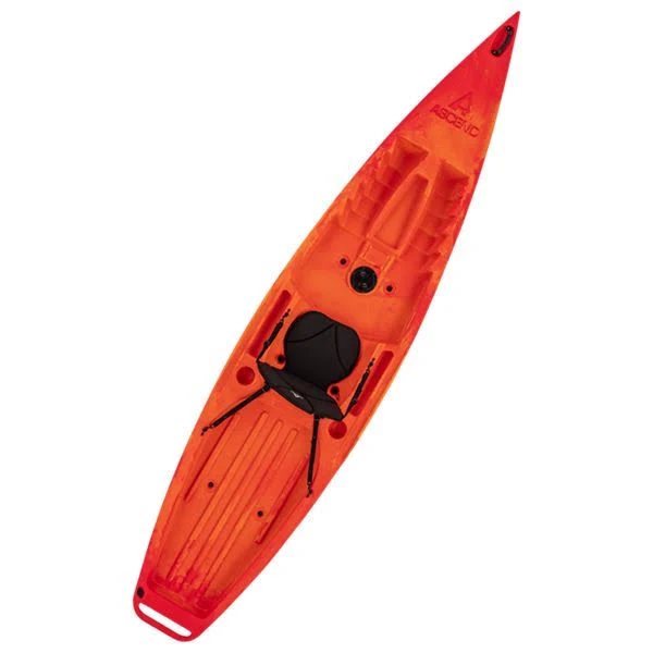 Ascend 12R Sport Sit-On-Top Kayak - Orange/Red