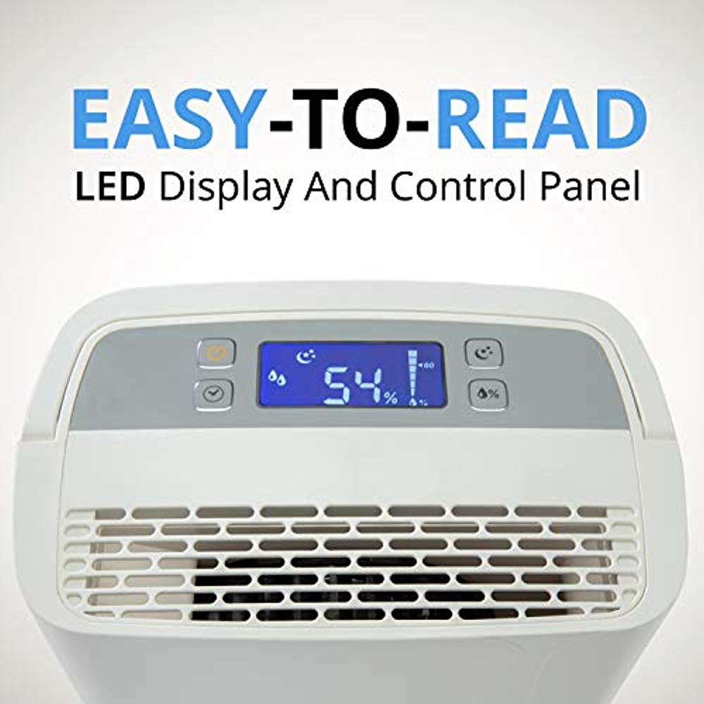 Ivation, Removes 14 Pints a Day, Compressor Dehumidifier, Spaces up to 320 sq ft