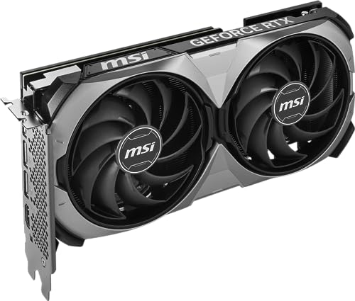MSI GeForce RTX 4070 Ti Ventus 3X 12G OC Gaming Graphics Card - 12GB GDDR6X, 2655 MHz, PCI Express Gen 4, 192-bit, 3X DP v 1.4a, HDMI 2.1a (Supports 4K & 8K HDR)