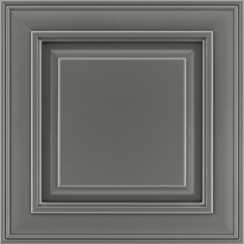 American Woodmark Savannah 14 9/16 x 14 1/2 in. Cabinet Door Sample in Boulder 96925