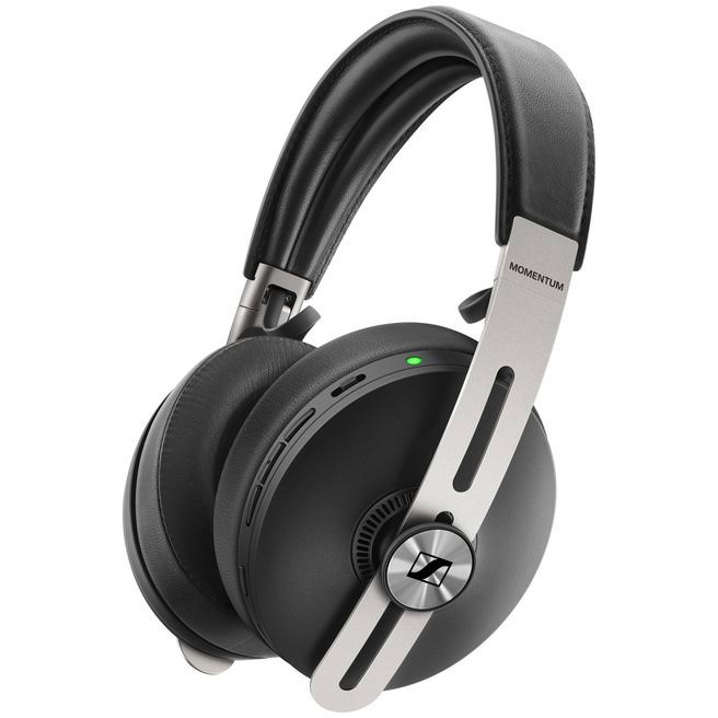 Sennheiser Momentum 3 Black Wireless Noise-Canceling Smart Headphones
