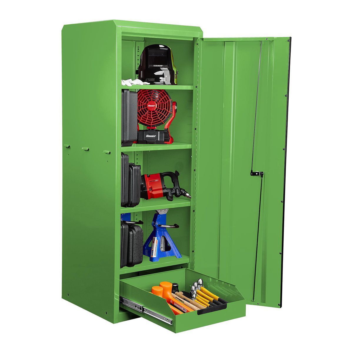 U.S. GENERAL 22 in. End Locker, Series 3, Blue