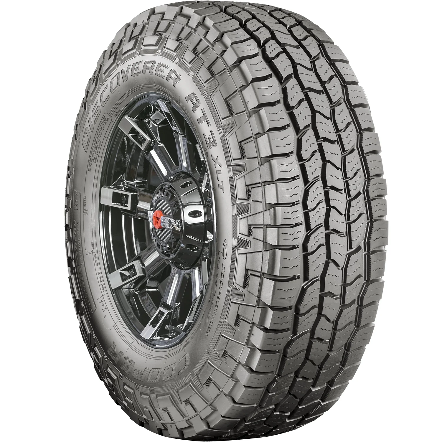 Set of 4 (FOUR) Cooper Discoverer AT3 XLT LT 285/65R20 Load E 10 Ply AT A/T All Terrain Tires