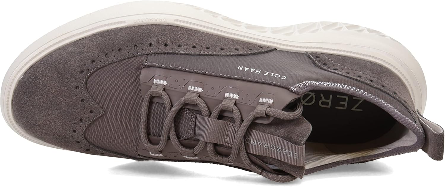 Cole Haan Zerogrand WFA Men’s Shoes – Leather Upper – Wingtip Toe Design – Grand 360 EVA Midsole – Pull Tabs Eiffel Tower/Harbormist 11 D - Medium