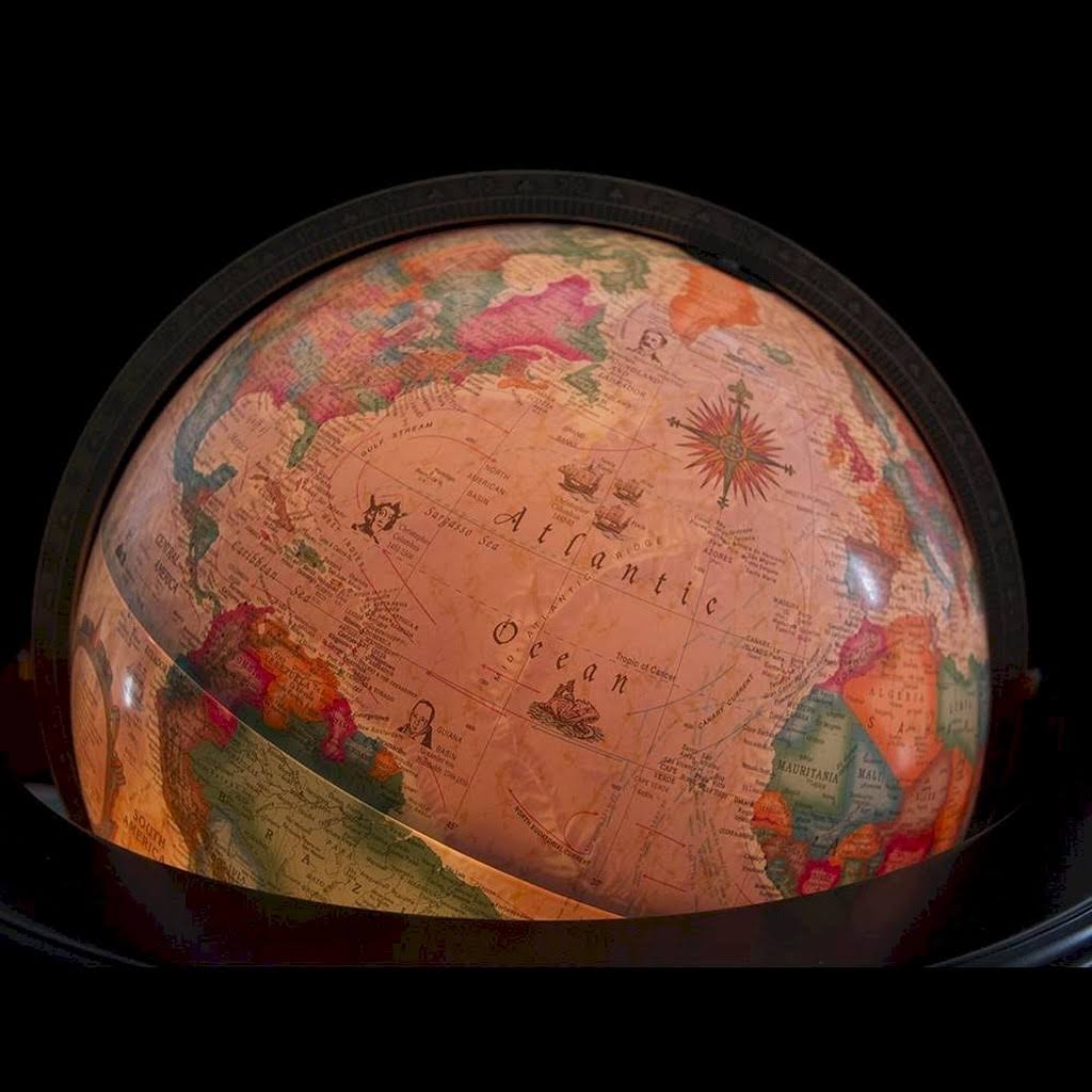Replogle Lancaster Floor Globe - Illuminated
