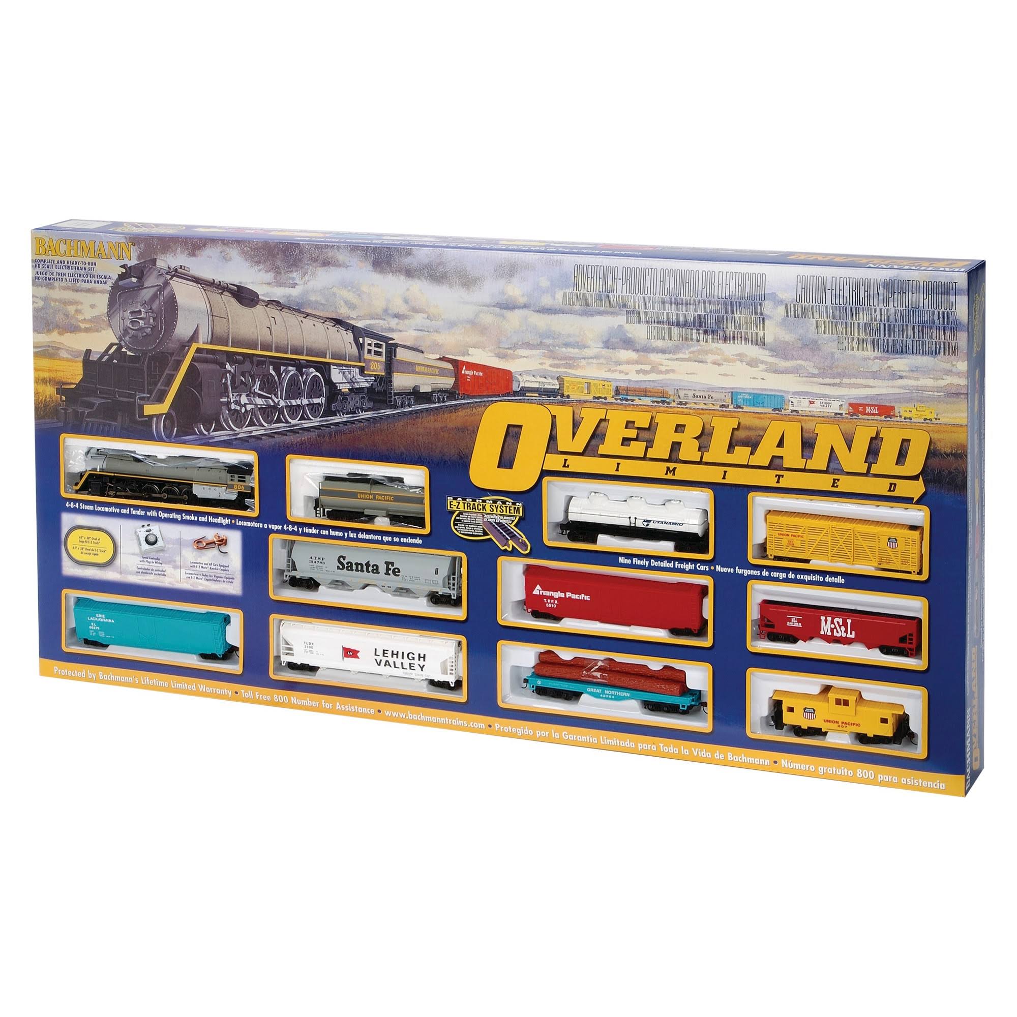 Bachmann Trains Overland Limited HO-Scale Electric Train Set