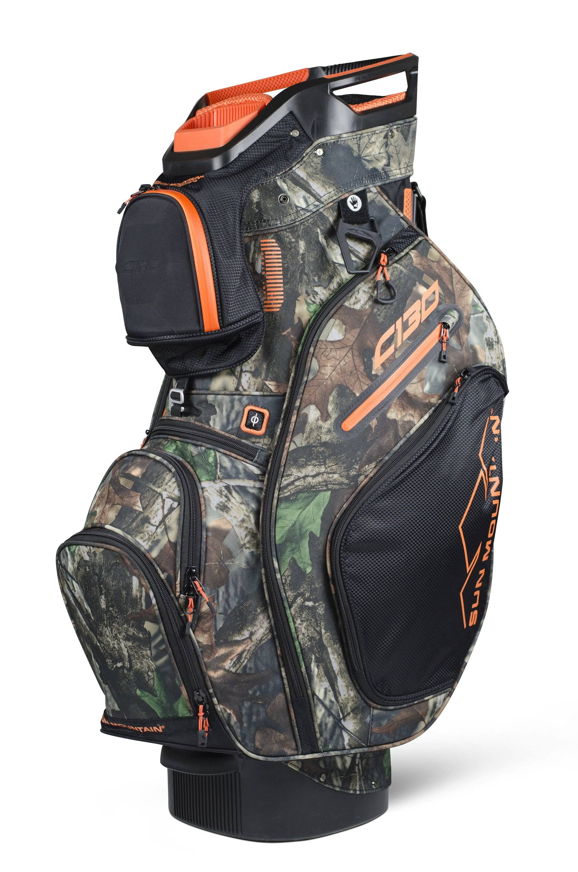 Sun Mountain 2018 C-130 Cart Bag | Navy/White/Red