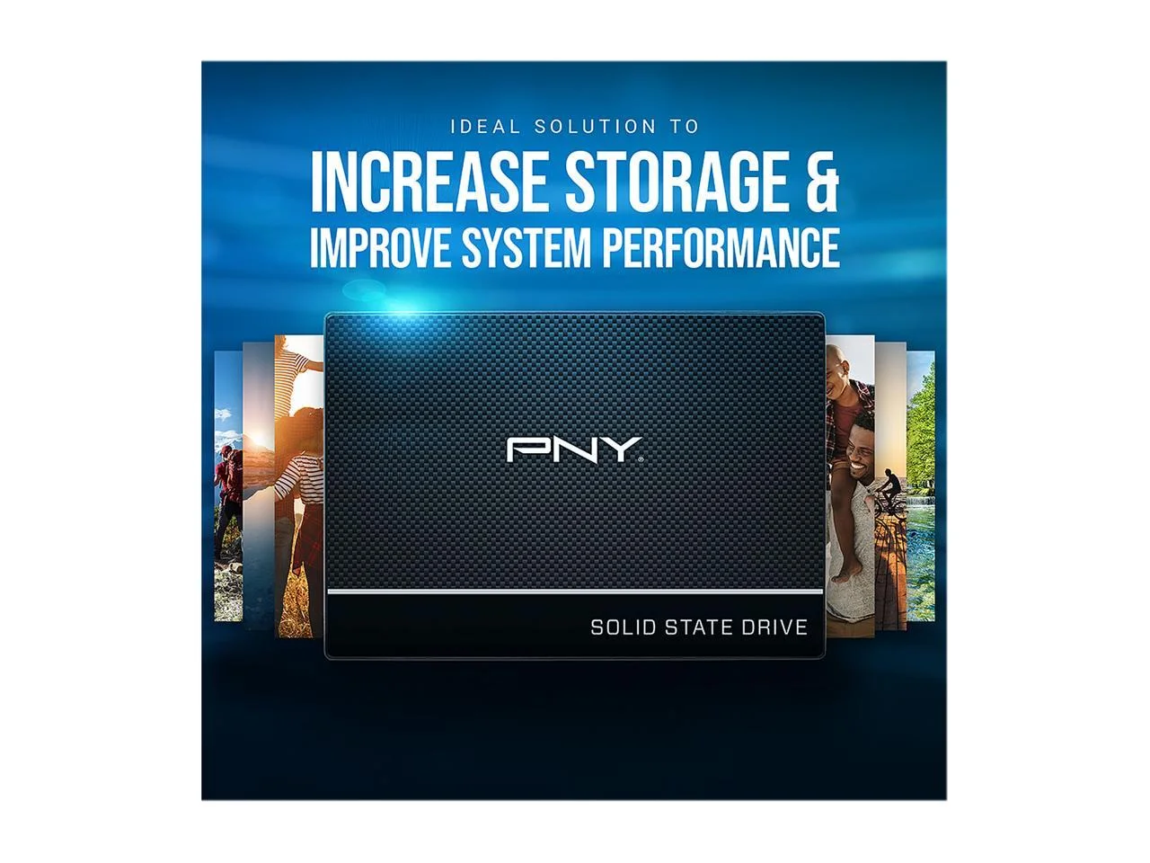 PNY CS900 2.5" 4TB SATA III 3D NAND Internal Solid State Drive (SSD) SSD7CS900-4TB-RB