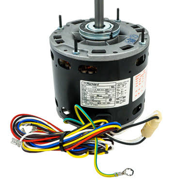3 Speed Furnace Blower Fan Motor Packard 43595 1 HP 1075 RPM 115 Volt 48 Frame