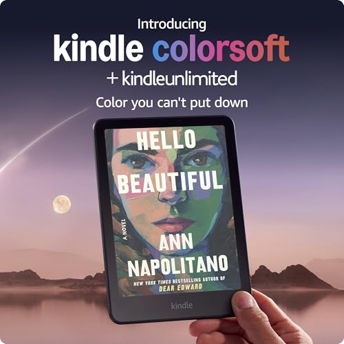 Introducing Amazon Kindle Colorsoft Signature Edition (32 GB) – With color display, auto-adjusting front light, wireless charging, and long battery life - Metallic Black