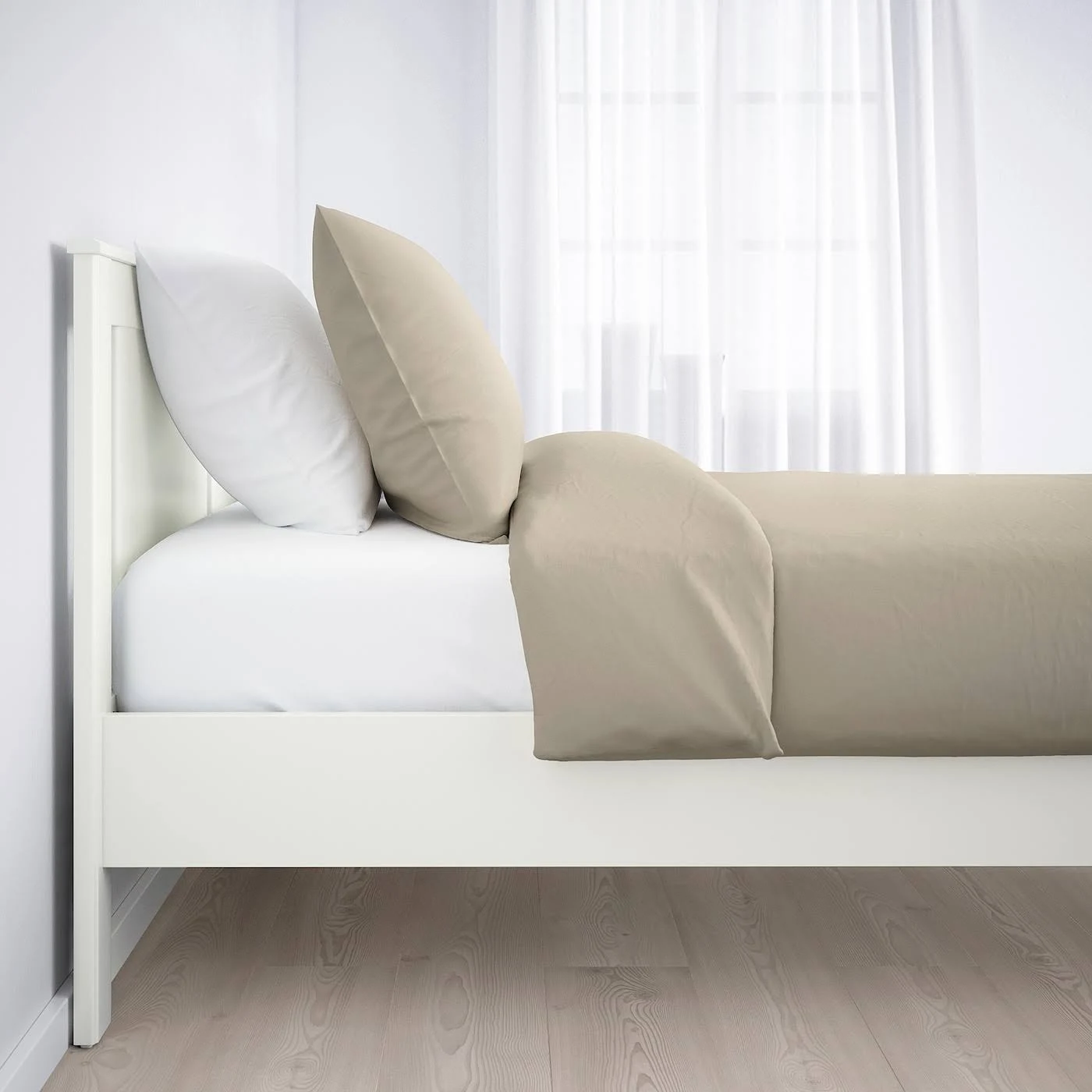 IKEA - SONGESAND Bed Frame, White, Full/Double