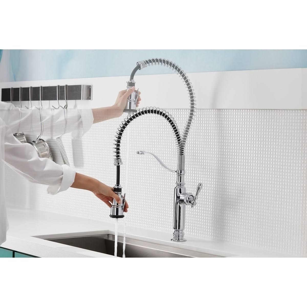 Kohler 77515-VS Tournant Semi-Professional Kitchen Sink Faucet - Vibrant Stainless