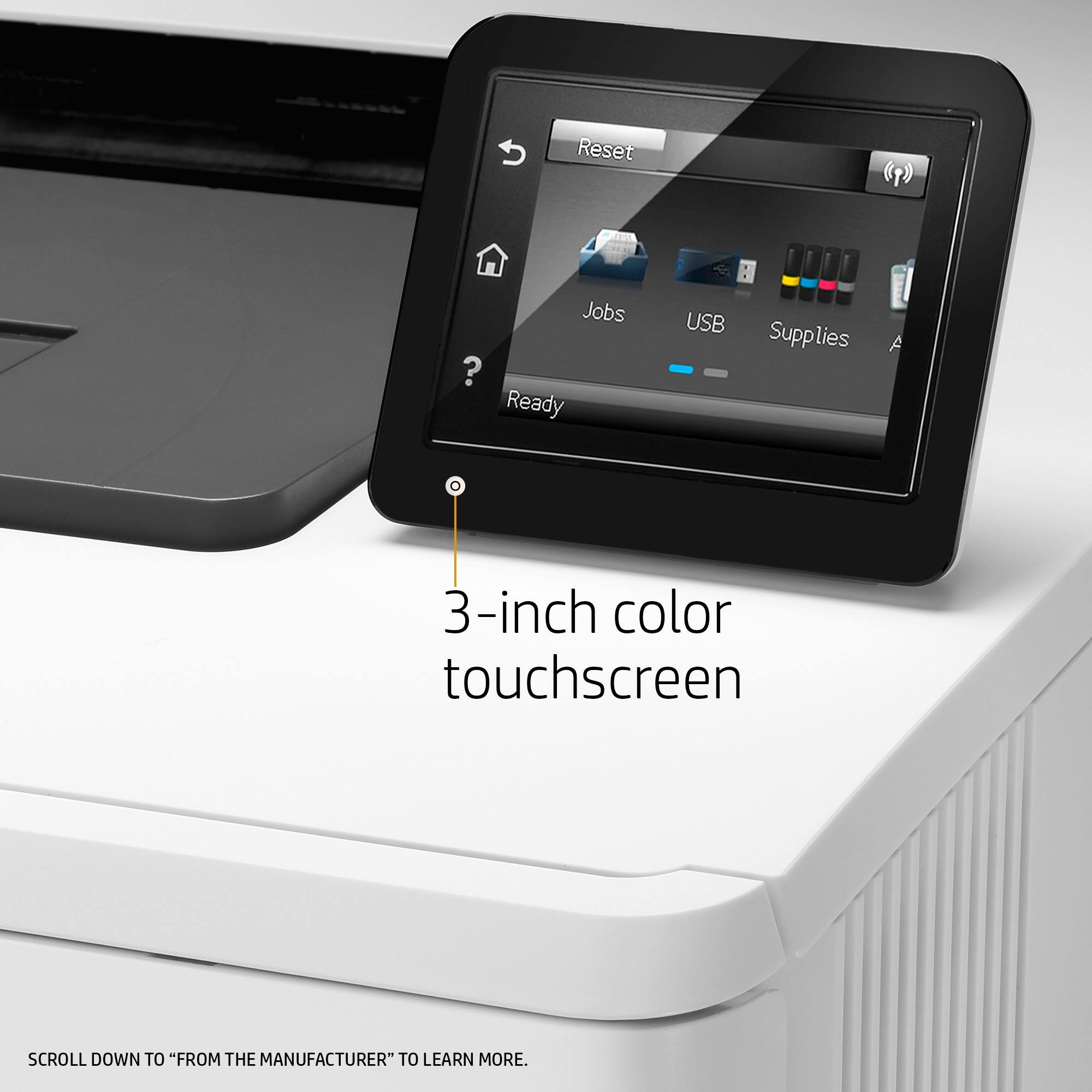 HP LaserJet Pro M452dw Wireless Color Laser Printer with Duplex Printing (CF394A)