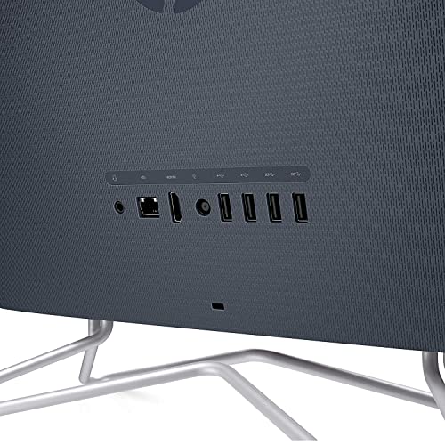 HP 2022 Newest AIO Desktop, 21.5" FHD Display, Intel Celeron G5905T Processor, 12GB RAM, 256GB PCIe SSD, Webcam, DVD-RW, Wi-Fi, HDMI, Bluetooth, Wired KB and Mouse, Windows 11 Home, Blue