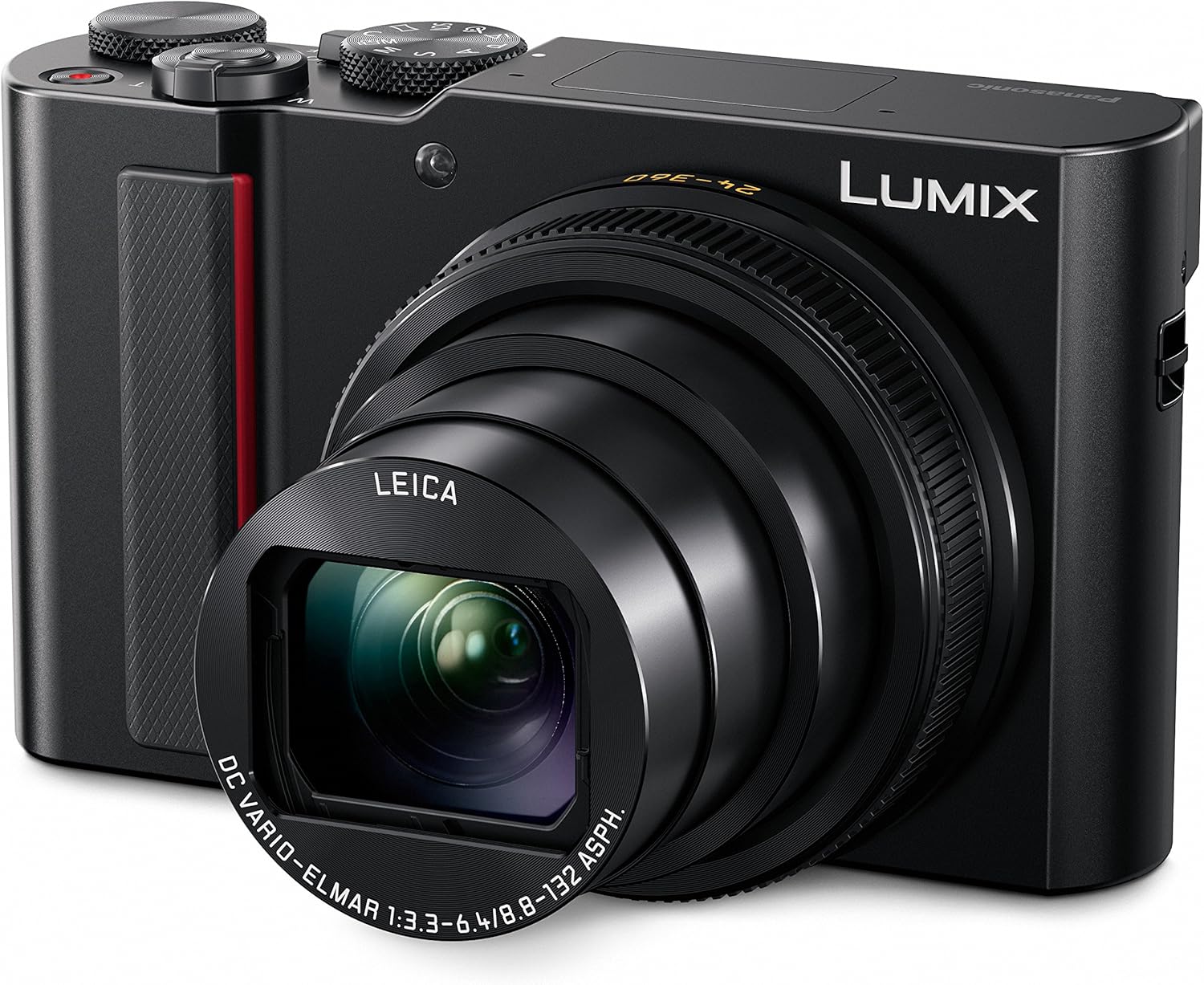 Panasonic LUMIX ZS100 4K Digital Camera, 20.1 Megapixel 1-Inch Sensor 30p Video Camera, 10X LEICA DC VARIO-ELMARIT Lens, F2.8-5.9 Aperture, HYBRID O.I.S. Stabilization, 3-Inch LCD, DMC-ZS100K (Black)