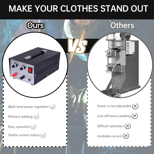 Jewelry Spots Welder for 0.1MM-0.8 MM- 110V Portable Spots Welding Machine Adjustable Welding Power| Jewelry Welder Spots Welder Pulse Argons Arc Jewelry Welder Jewelry Spots Welding Tool