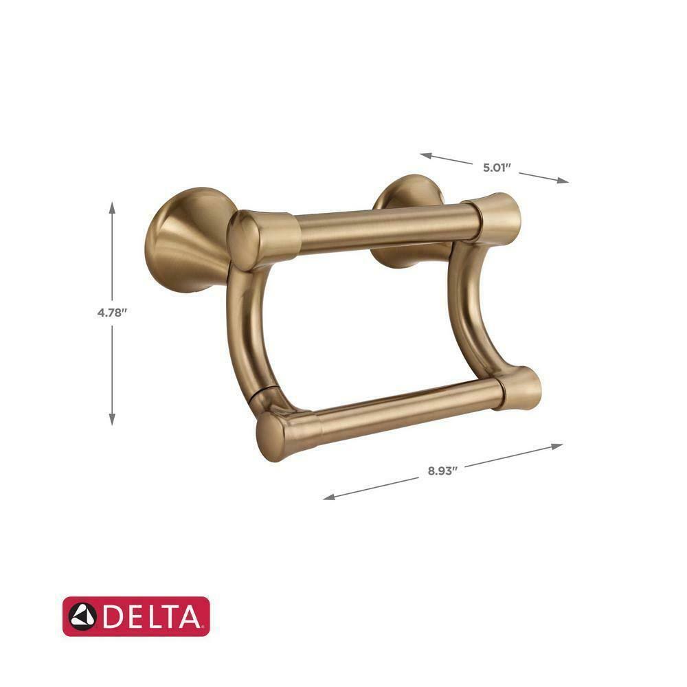 Delta 41450-CZ Transitional Tissue Holder/Assist Bar Champagne Bronze
