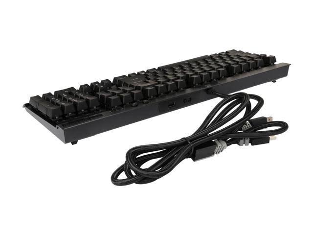 Corsair Gaming K70 Rapidfire Mechanical Keyboard, Backlit Red LED, CH