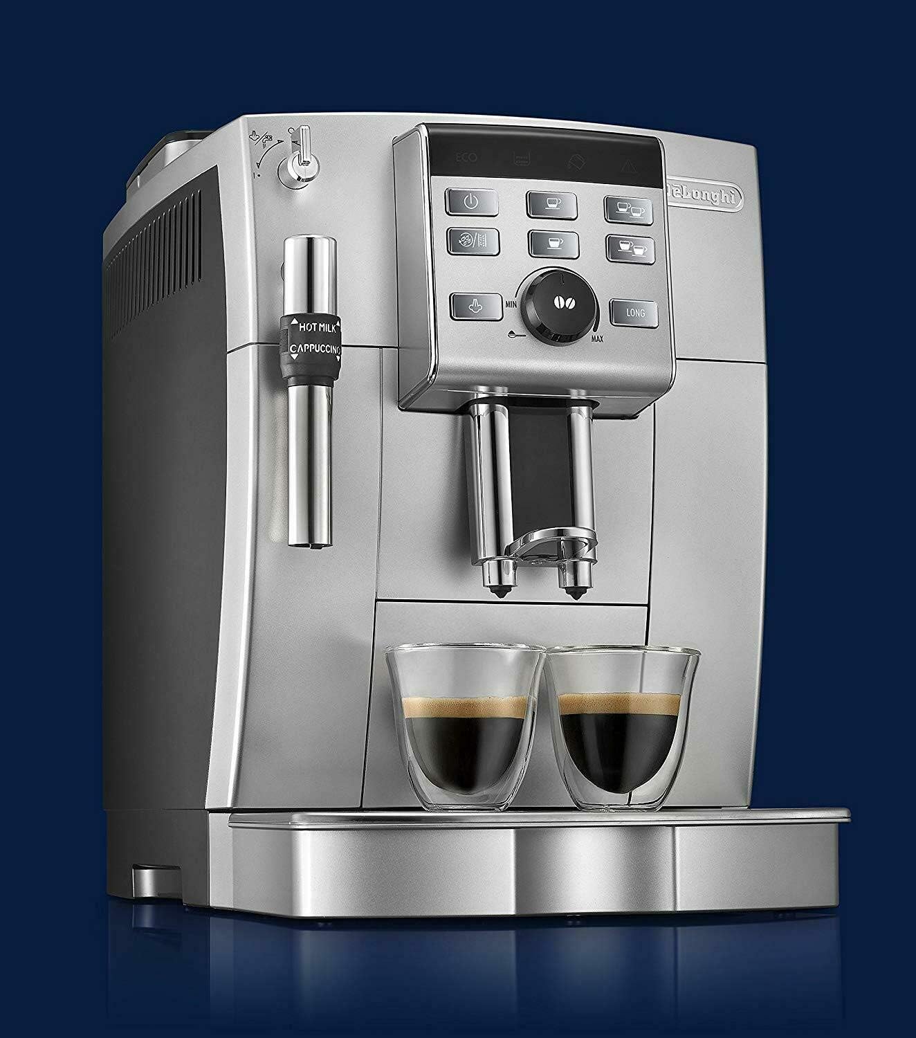 Delonghi ECAM23120SB Magnifica S Express Super Automatic Espresso Machine, Silver (Renewed)