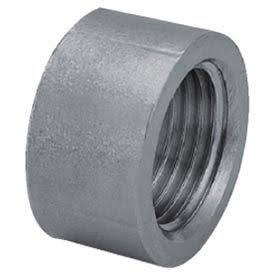 ISO SS 304 Cast Pipe Fitting Half Coupling 3/4x22 NPT Female x Plain - Pkg Qty 50 K411H-12