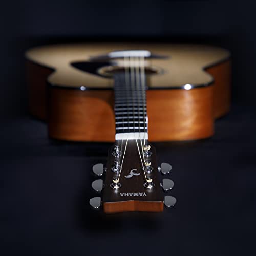 YAMAHA FS800 Small Body Solid Top Acoustic Guitar, Natural, Concert