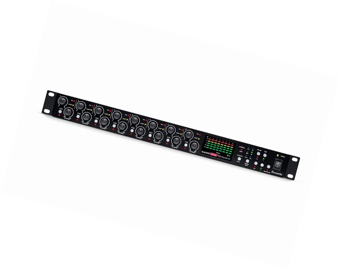 Focusrite Scarlett OctoPre Dynamic 8-Channel Mic Preamp
