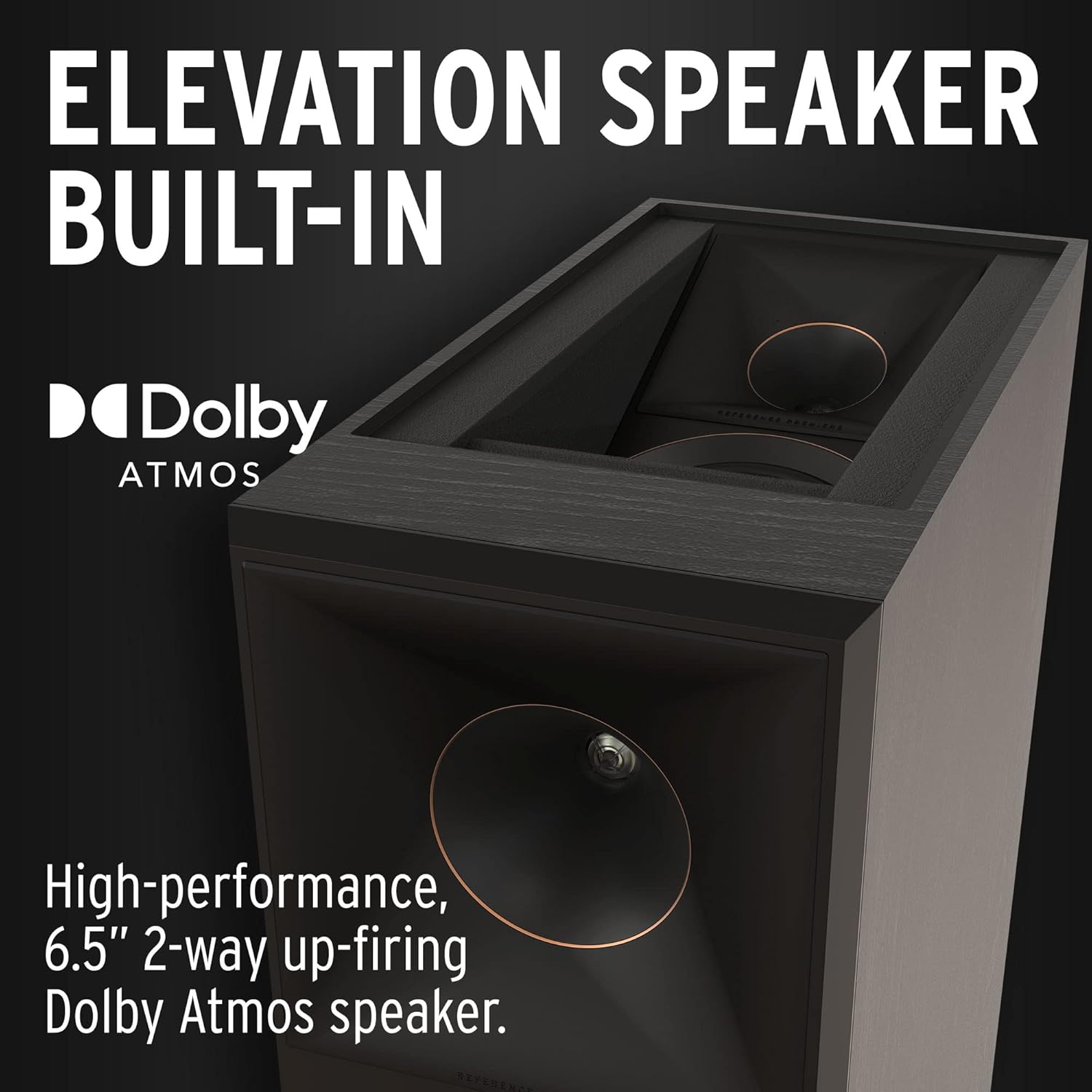 Klipsch RP-8060FA II Pair - Floorstanding Speakers - Ebony - with 25FT of Speaker Wire