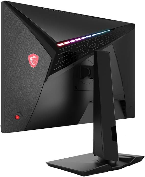 MSI Full HD Gaming RGB Non-Glare Super Narrow Bezel 1ms 1920 x 1080 144Hz Refresh Rate Adjustable Height Arm FreeSync 27” IPS Gaming Monitor (Optix MAG274R), black