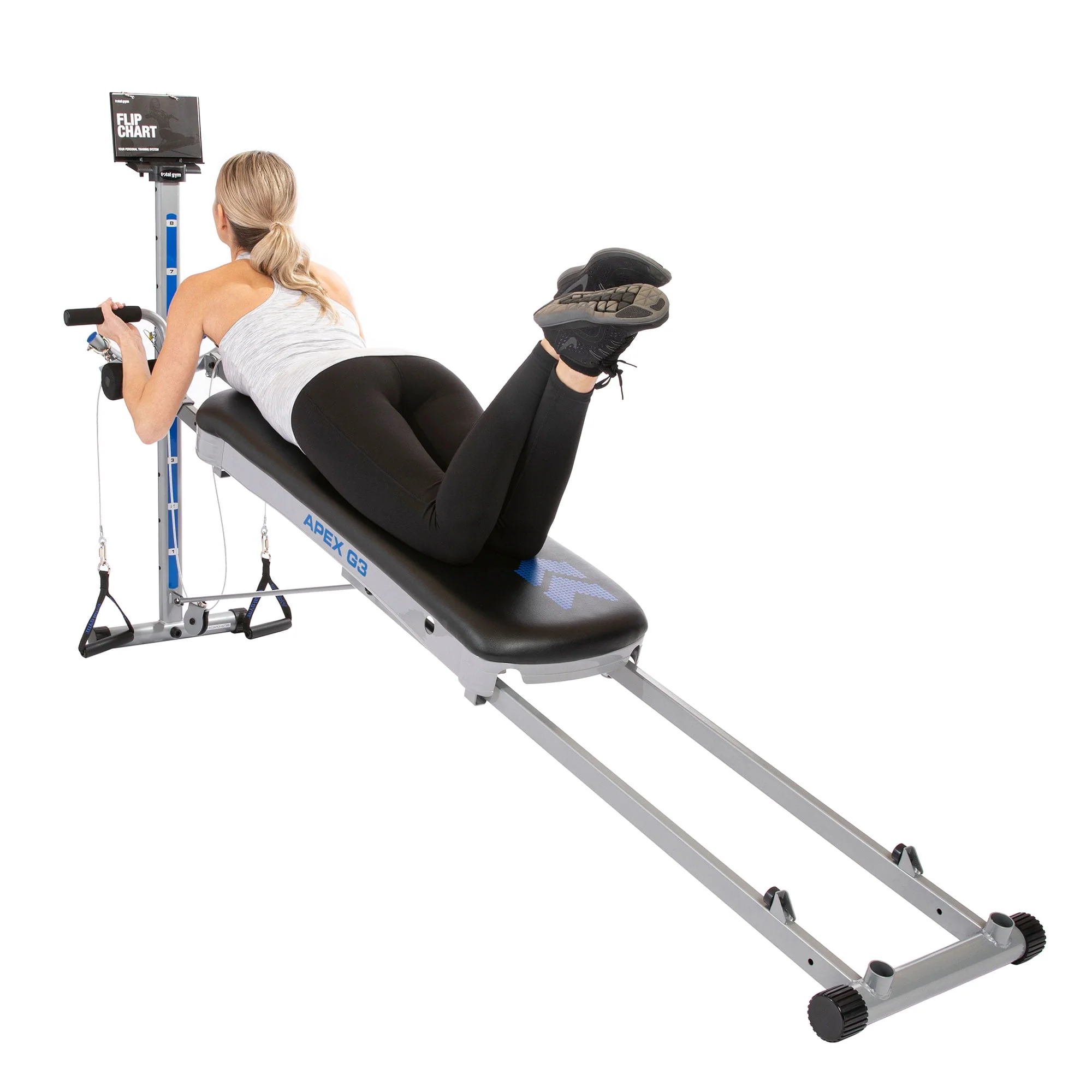 Total Gym APEX G5 Home Fitness Incline Weight Training with 10 Resistance Levels