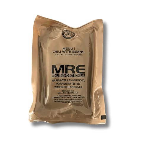 New Pacakging Design 2025/2026 Inspect Date Case A or B MRE Military Meals (CASE A)