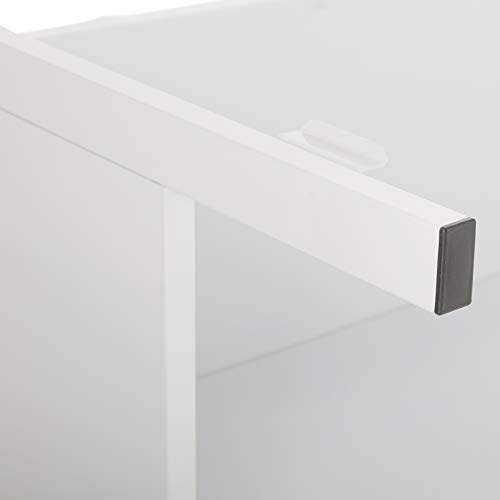 Safco Products 4997WHR Flat File Closed Base for 5-Drawer 4996WHR Flat File, Sold Separately, White