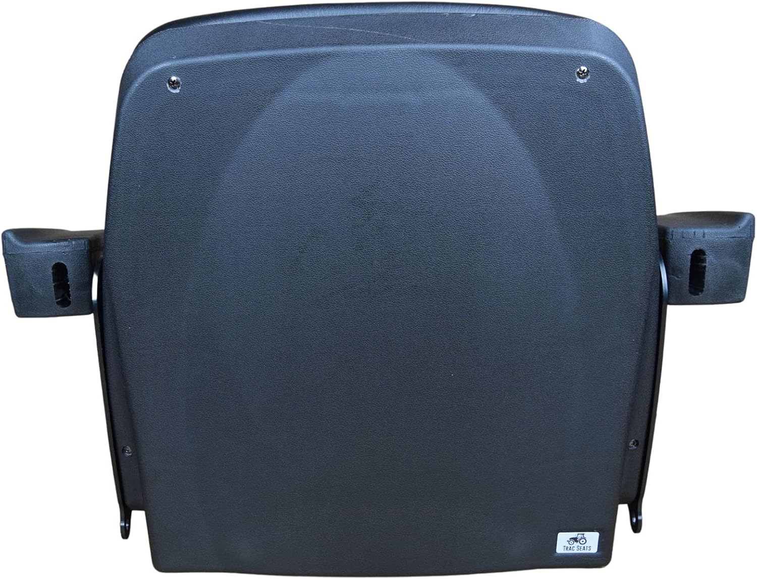 TRAC SEATS Black Tractor Seat with Armrests for John Deere 650 750 850 950 1050 900CH Compact Tractors CH16115 (SAME DAY SHIPPING)