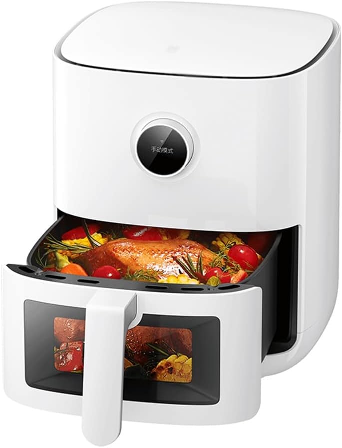 Smart Air Fryer Pro 4L Hot Oven Cooker Nonstick Coating 24H Intelligent Appointment OLED Screen Commemoration Day