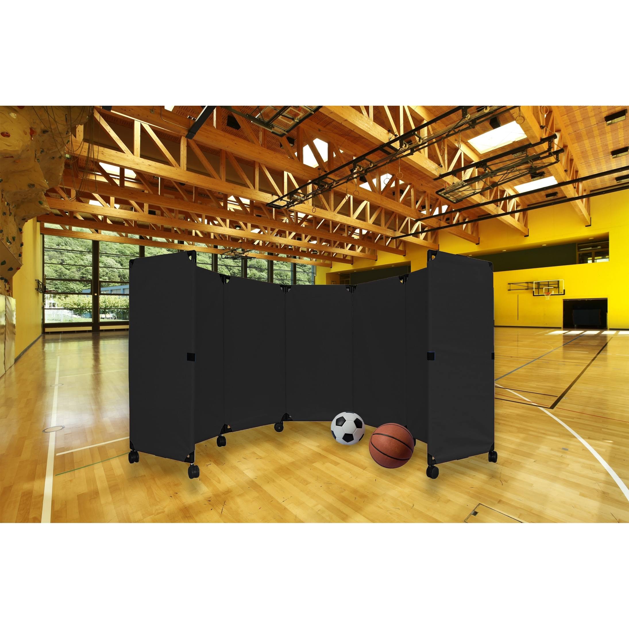 Versare 1708001 Beige MP10 Economical Folding Portable Partition - 10& x 6&
