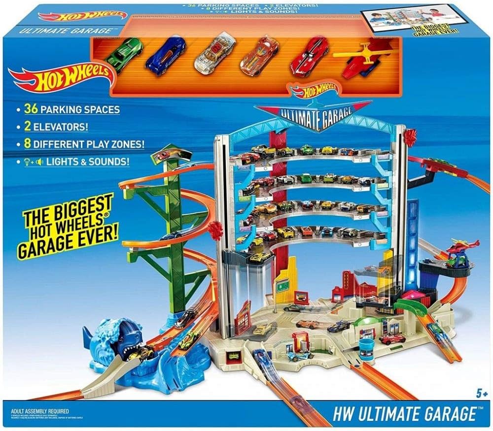Hot Wheels Ultimate Garage Playset, Standard Packaging