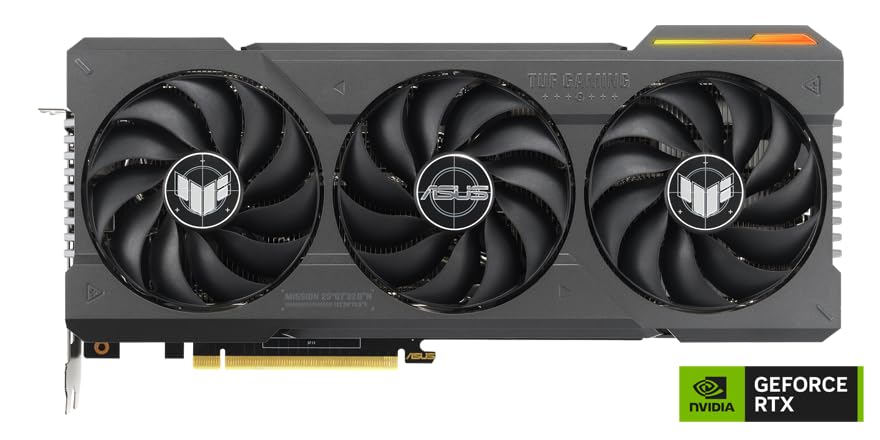 ASUS TUF Gaming GeForce RTX ™ 5070 Ti 16GB GDDR7 OC Edition Gaming Graphics Card (PCIe® 5.0, HDMI®/DP 2.1, 3.125-slot, Military-Grade Components, Protective PCB Coating, axial-tech Fans)