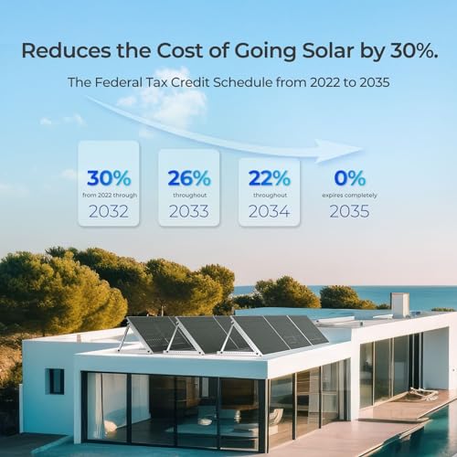 Renogy 1100W Solar Panels 2pcs 550 Watt 12/24 Volt Monocrystalline PV Power Charger On/Off-Grid Solar System for Rooftop Charging Station Farm Yacht and Garden