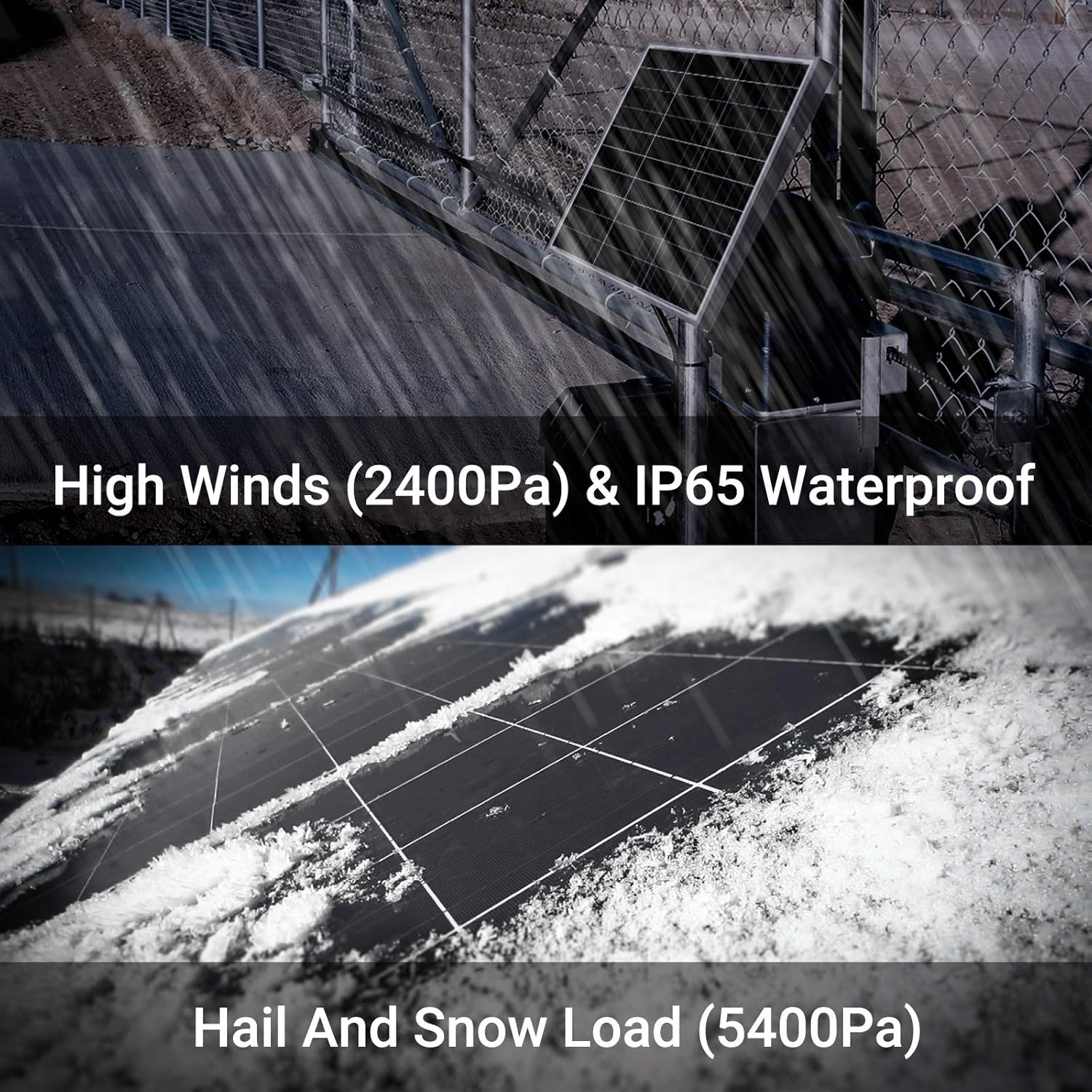 Newpowa 50W Solar Panel 50W(Watts )12V(Volts) Monocrystalline PV Module High-Efficiency Battery Maintainer Power for Battery Charging of Boat RV Camper SUV and Other Off-Grid Applications