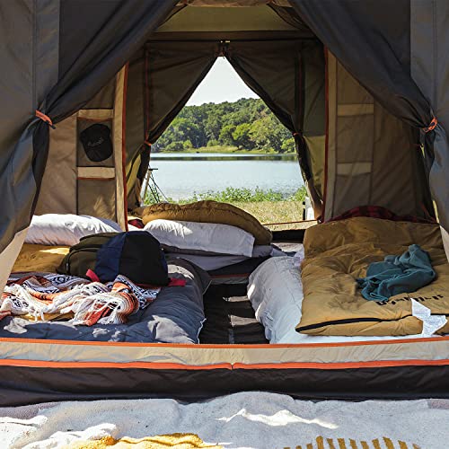 Bushnell Tent | Instant Pop Up 3P / 4P/ 6P / 8P Hub Style Tents | Best Pop Up Tent for Camping, Hiking, Family Camping, Hunting, Fishing, and Basecamp