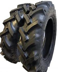 6.00-16, 6.00x16 (2 TIRES + 2 TUBES) 8 PLY ROAD CREW R1 KNK50 Farm Tractor Tires