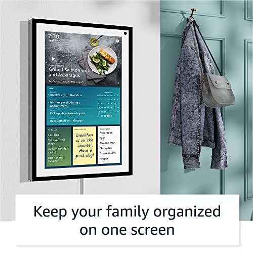 Echo Show 15, Full HD 15.6" smart display for family organization with Alexa