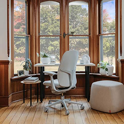 Haworth Zody Standard Posture Upholstered Desk Chair - Stylish and Ergonomic Office Chair with Lumbar Support (Lake)