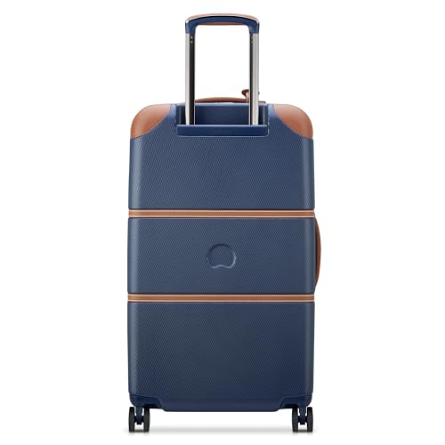 DELSEY PARIS Chatelet Air 2.0 Hardside Luggage with Spinner Wheels, Angora, Checked-Large 28 Inch